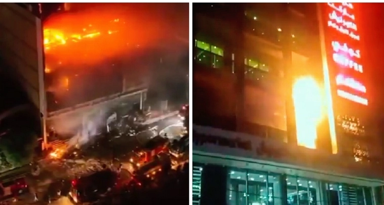 50 mrtvih u požaru u trgovačkom centru u Iraku